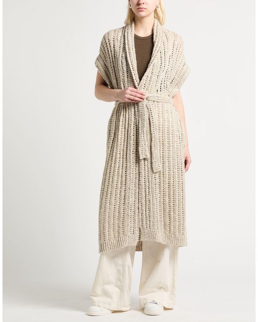 Brunello Cucinelli Natural Cardigans