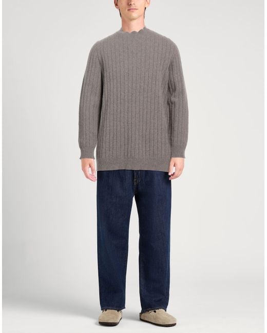 Drumohr Gray Jumper for men