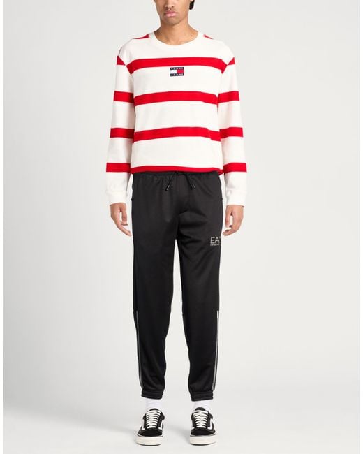 EA7 Black Pants for men