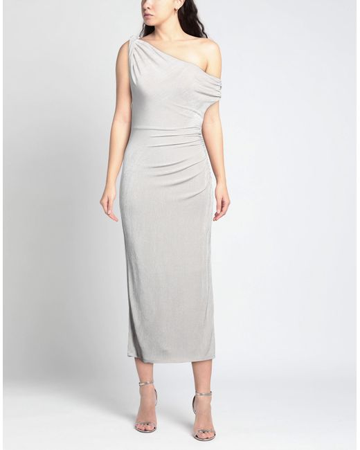 Misha White Maxi Dress