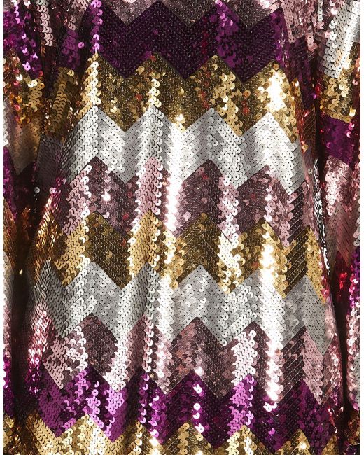 Babylon Purple Mini Dress Polyester, Elastane