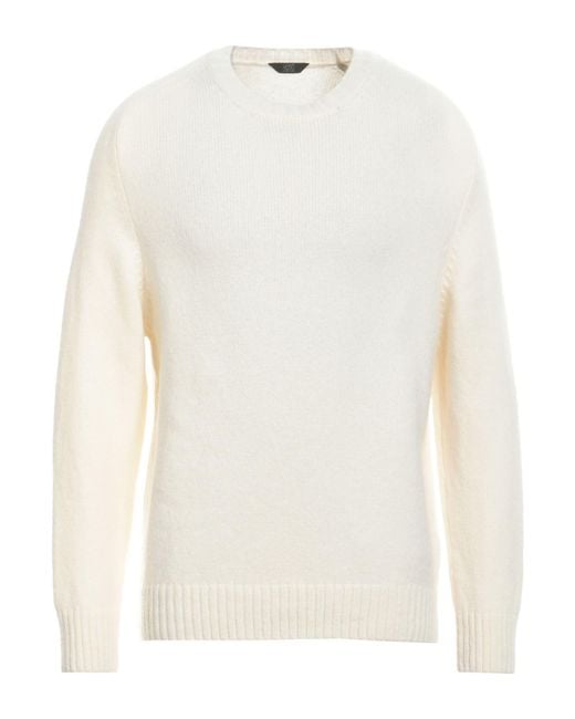 Hōsio White Jumper for men