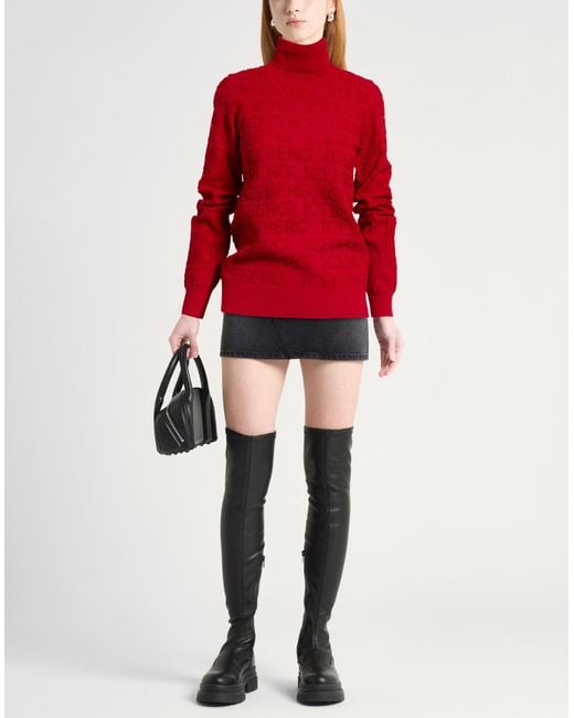 Iceberg Red Turtleneck