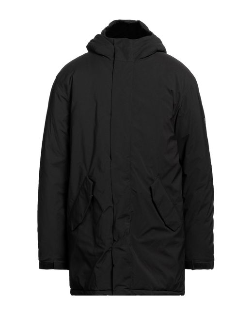 Maison Kitsuné Black Coat for men