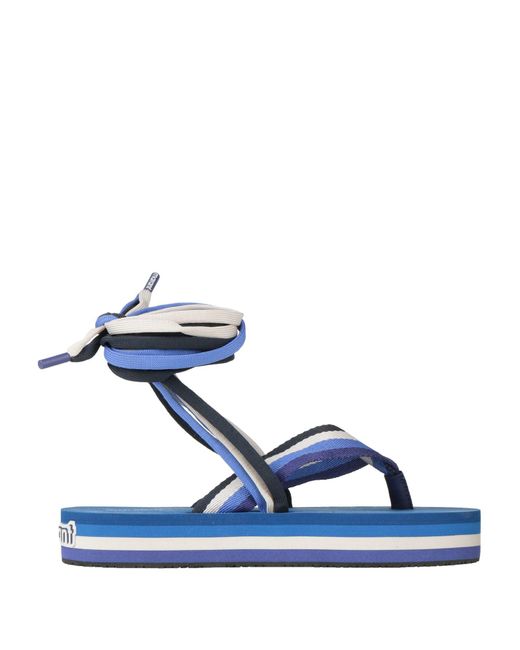 Isabel Marant Blue Thong Sandals