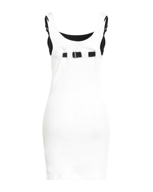 The Attico Black Mini Dress Cotton