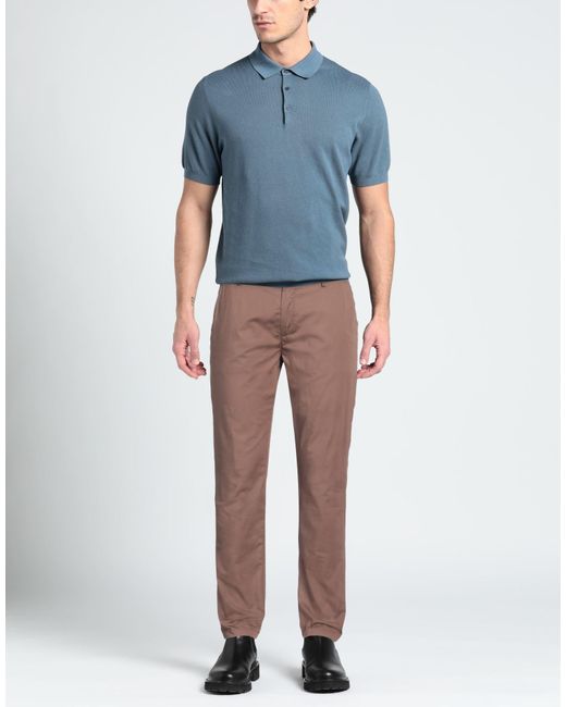 Yan Simmon Brown Pants for men