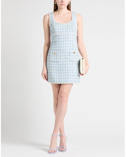 Sandro Blue Mini-Kleid