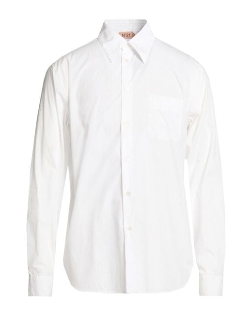 N°21 White Shirt Cotton for men