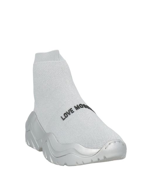 Love Moschino White Trainers