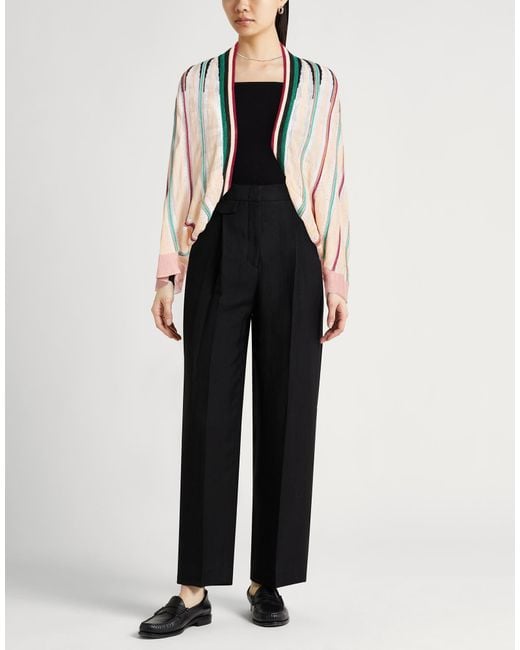 Forte_forte Black Cardigan Viscose, Cotton, Polyamide, Polyester, Metal Fiber