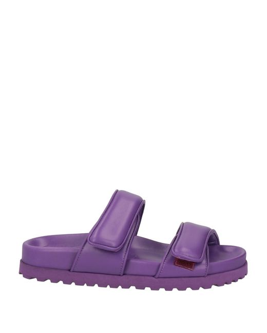 Gia Borghini Purple Sandals