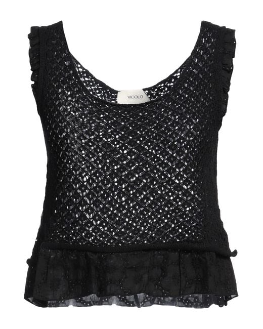 ViCOLO Black Top Cotton, Acrylic