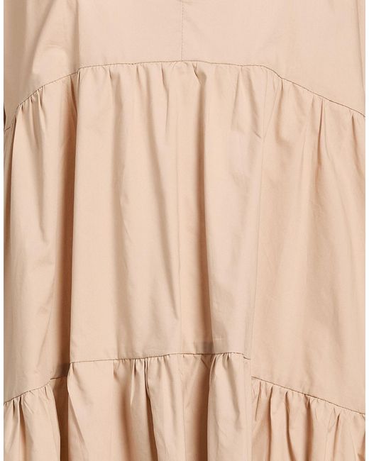 Soallure Natural Mini Dresses