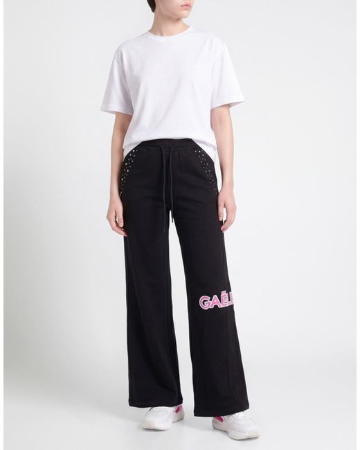 Gaelle Paris Black Pants Cotton