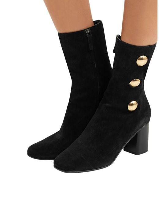 Chloé Black Ankle Boots