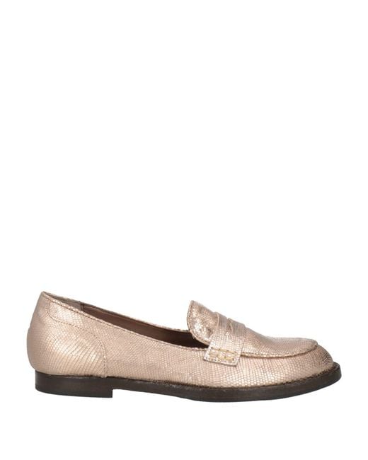 Duccio Del Duca Natural Loafers Leather