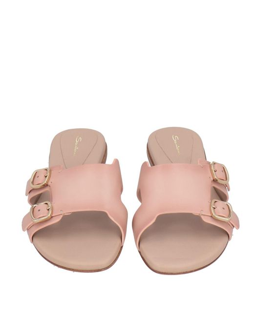 Santoni Pink Sandals