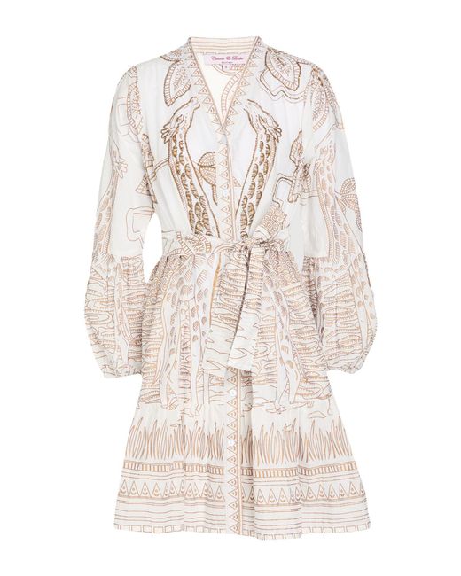 CONNOR & BLAKE White Mini Dress