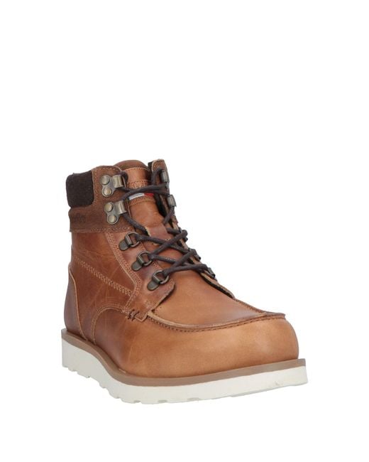 Pantofola D Oro Brown Ankle Boots Leather for men