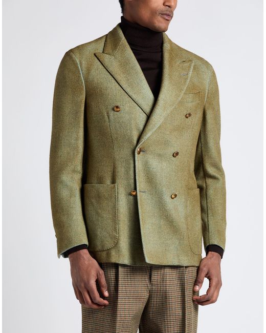 The Gigi Green Blazer Virgin Wool for men