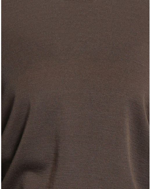 Burberry Brown Military Turtleneck Wool