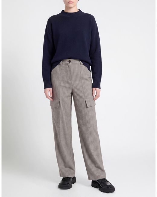 Ballantyne Gray Pants Virgin Wool, Elastane