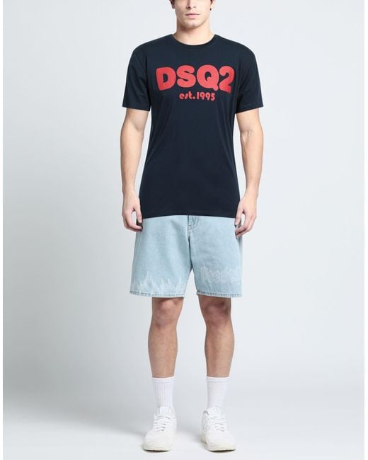 DSquared² Black T-shirt for men