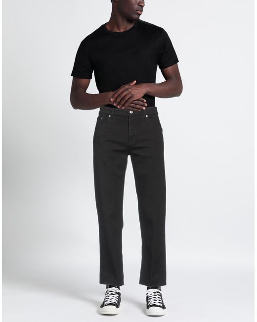 Department 5 Black Jeans for men