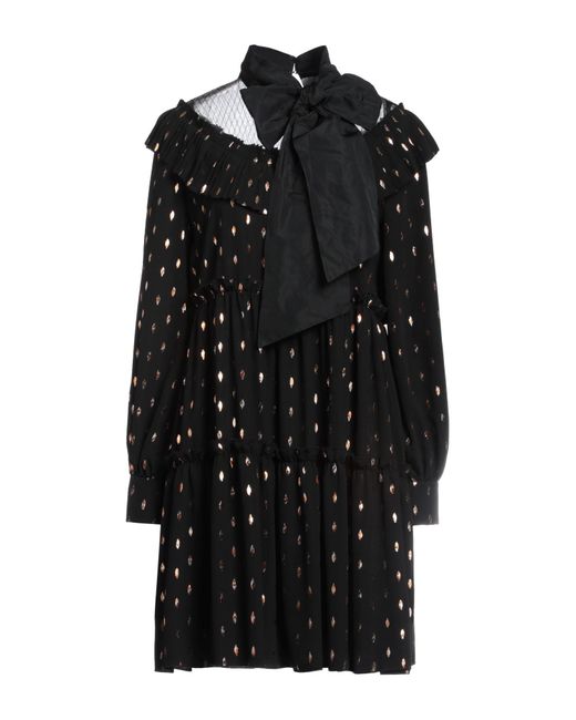 Frase - Francesca Severi Black Mini-Kleid