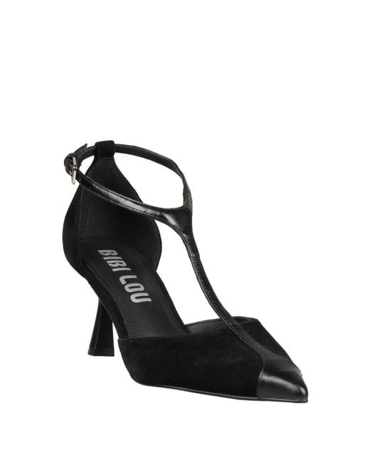 Bibi Lou Black Pumps Leather