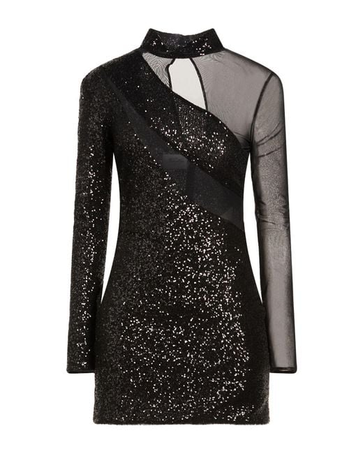 Redemption Black Mini Dress Polyester, Elastane, Nylon