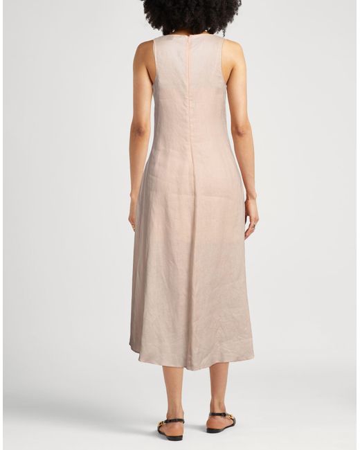ARMANI EXCHANGE Natural Midi-Kleid