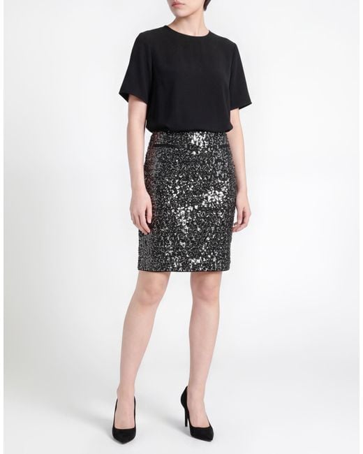 Karl Lagerfeld Black Mini Skirts