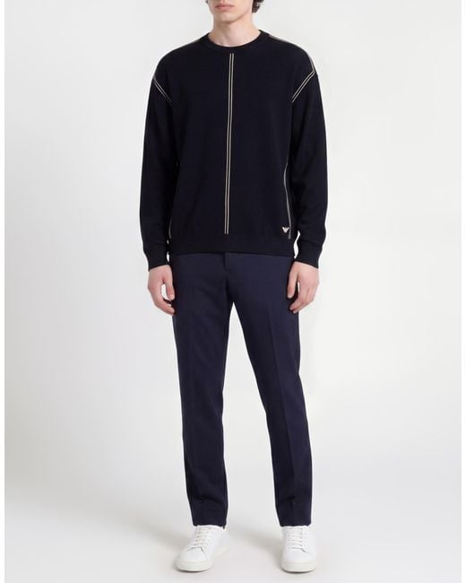 Emporio Armani Blue Jumper for men