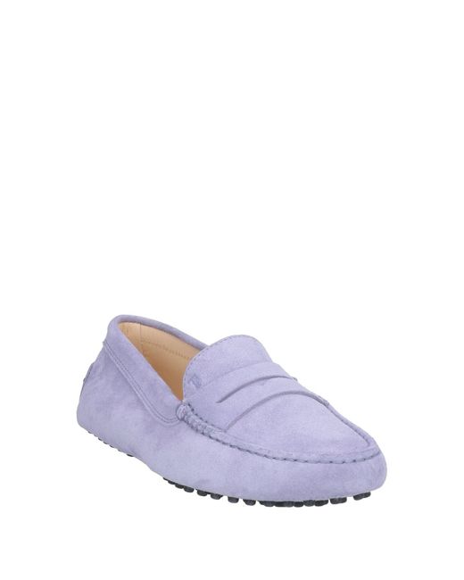 Tod's Purple Loafer