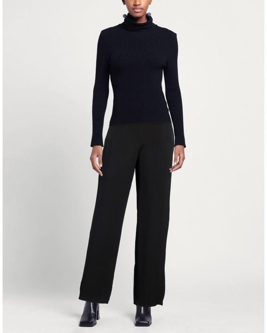 Manila Grace Black Pants Polyester, Elastane