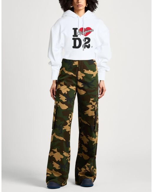 DSquared² White Sweatshirts