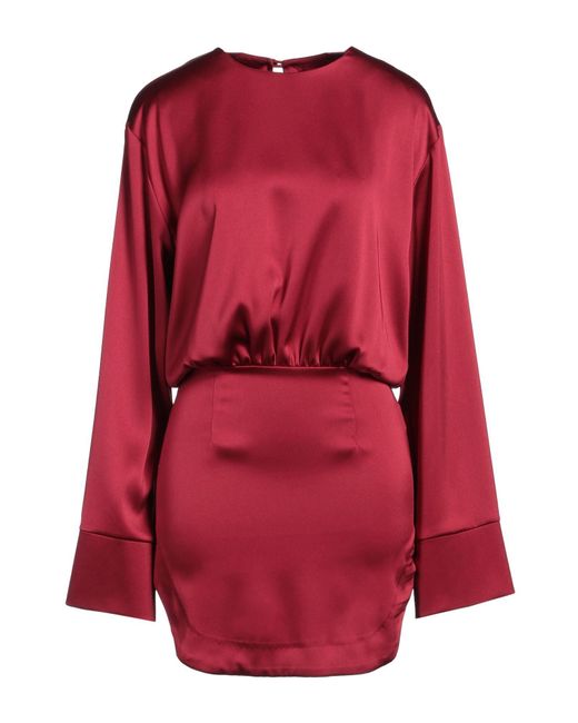 ACTUALEE Red Mini Dress
