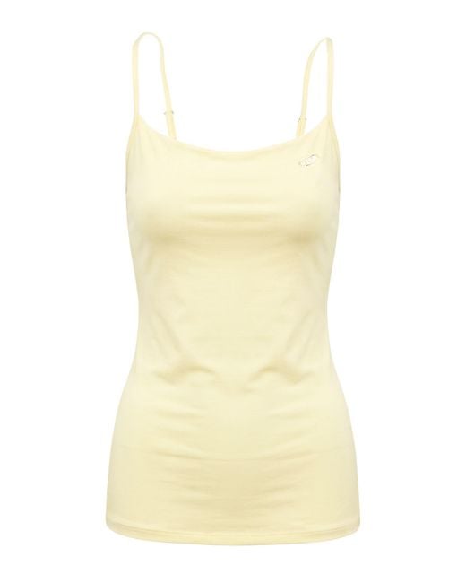 DIESEL Yellow Top Rayon, Elastane