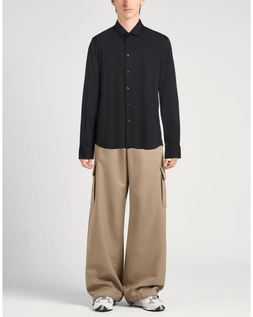 Rrd Blue Shirt Polyamide, Elastane for men