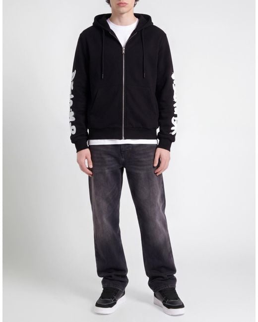 DISCLAIMER Blue Sweatshirt Cotton for men
