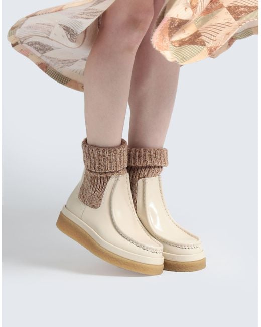Chloé Natural Stiefelette