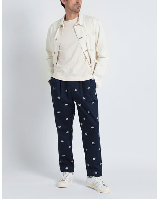 Adidas Originals Blue Trouser for men