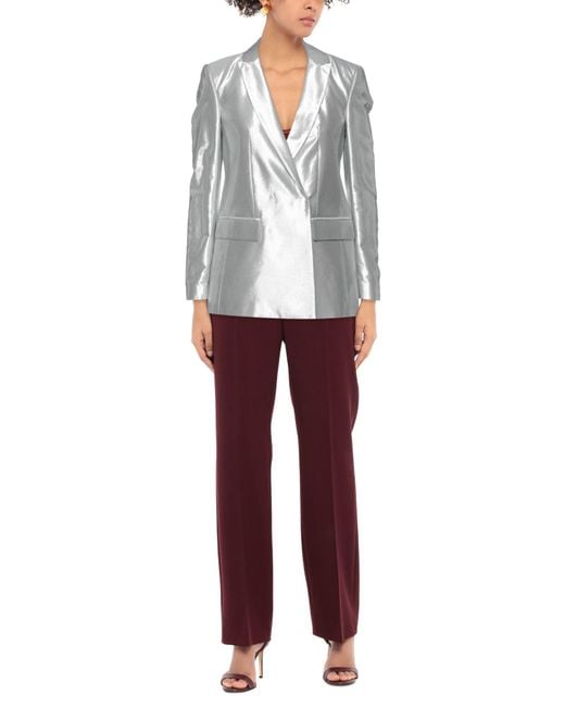Dondup Gray Suit Jacket