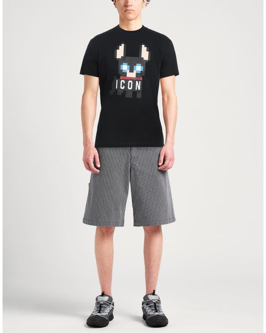 Camiseta DSquared² de hombre de color Black