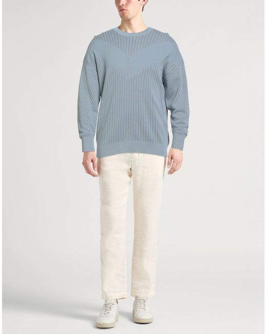 Pullover Emporio Armani de hombre de color Blue