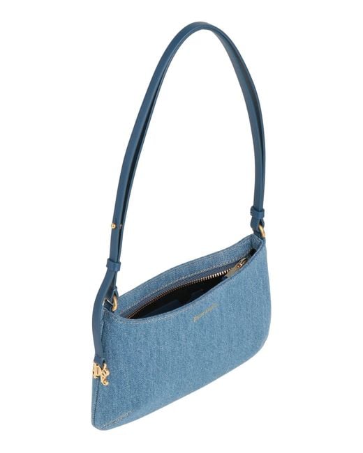 Palm Angels Blue Shoulder Bag