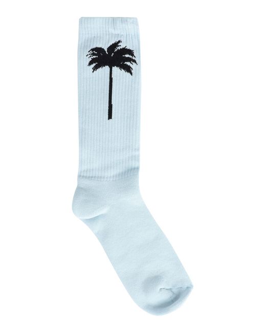 Palm Angels Blue Socks & Hosiery