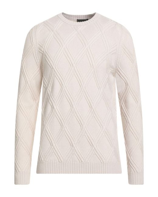 Pullover Alpha Studio pour homme en coloris White